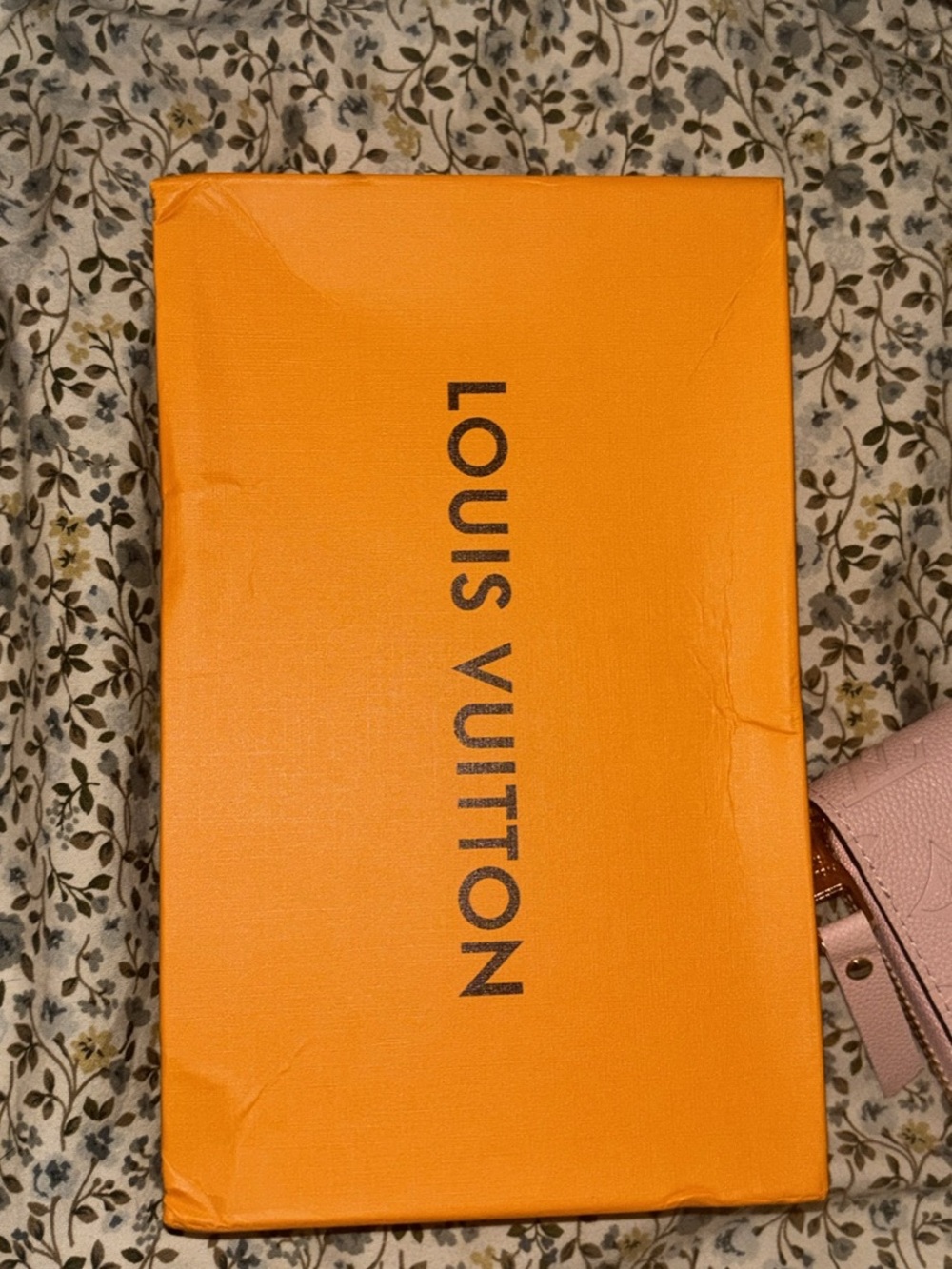 Authentic Louis Vuitton Pink Embossed Monogram Long Wallet - Picture 4 of 12